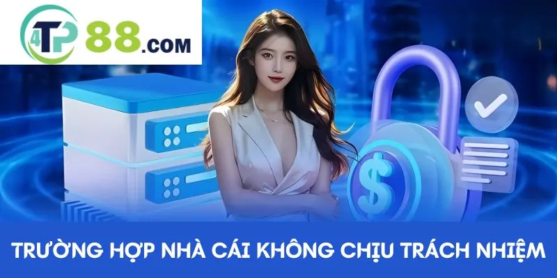 Trường hợp nhà cái không chịu trách nhiệm khi rò rỉ thông tin