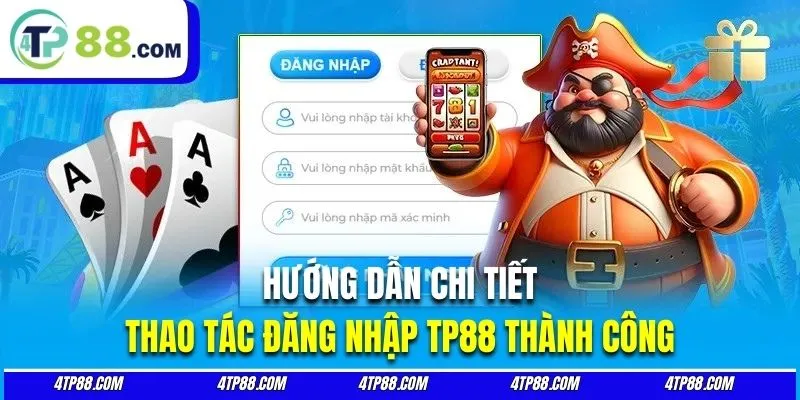 Hướng dẫn đăng nhập nhà cái trực tuyến uy tín TP88