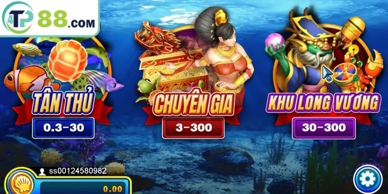 Luật chơi chung của game bắn cá long thần